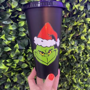 Grinch Christmas Cold cup