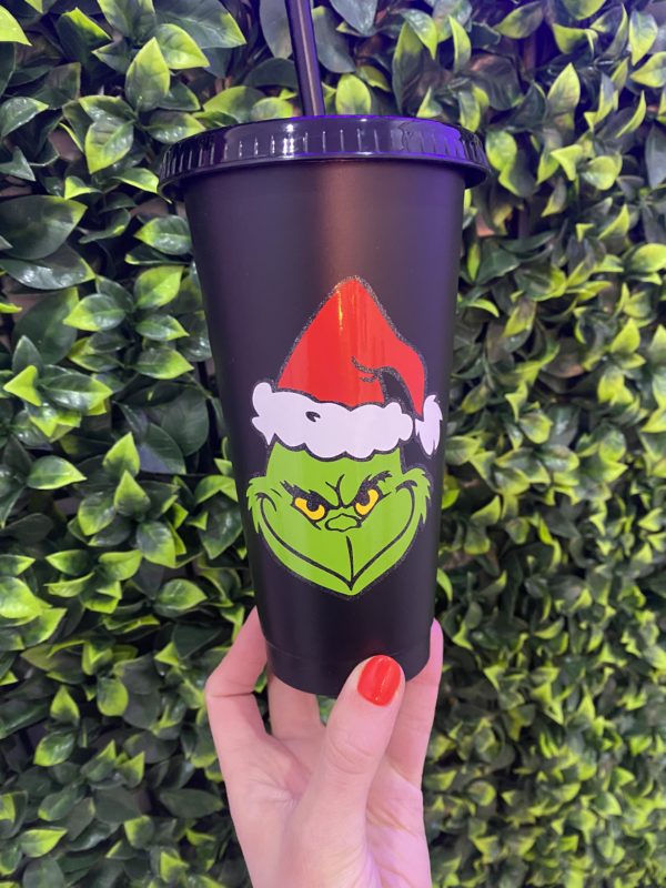 Grinch Christmas Cold cup